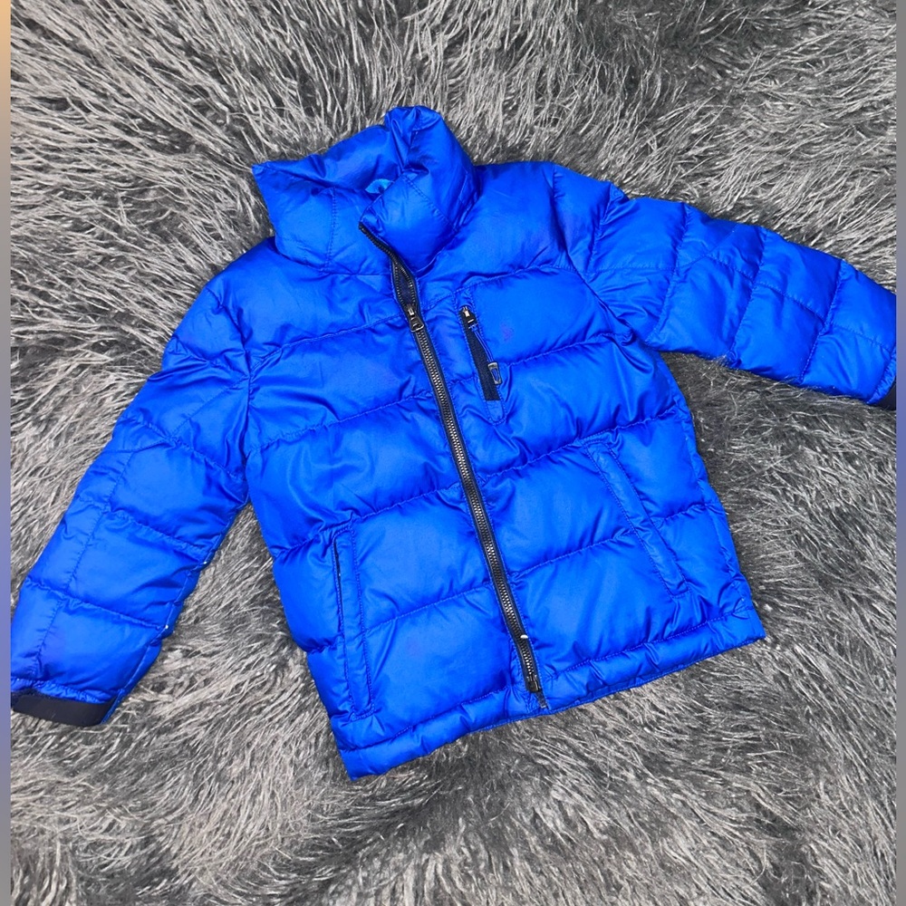 Polo Performance Down Coat Boys Size 4T